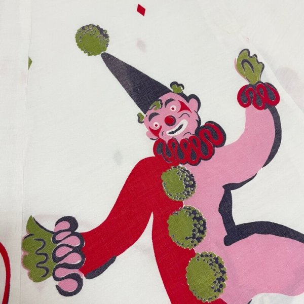 画像9: 50's CIRCLE　POODLE SKIRT　with CLOWNS ON FRONT　and HARLEQUIN DIAMOND　　ON BOOK ！！ (9)