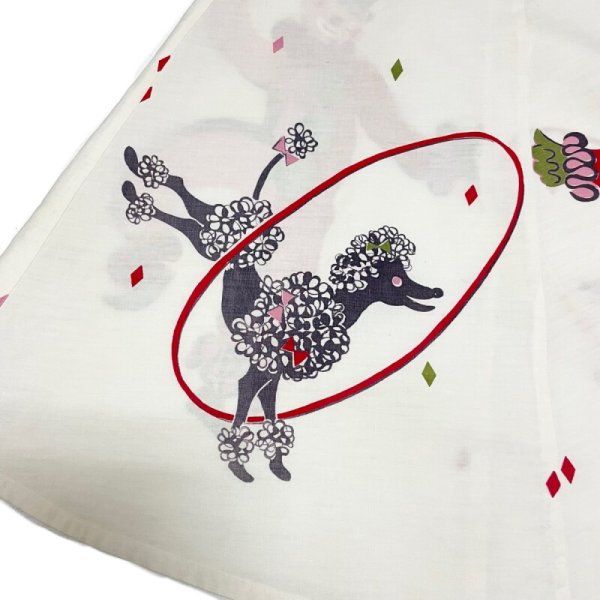 画像8: 50's CIRCLE　POODLE SKIRT　with CLOWNS ON FRONT　and HARLEQUIN DIAMOND　　ON BOOK ！！ (8)