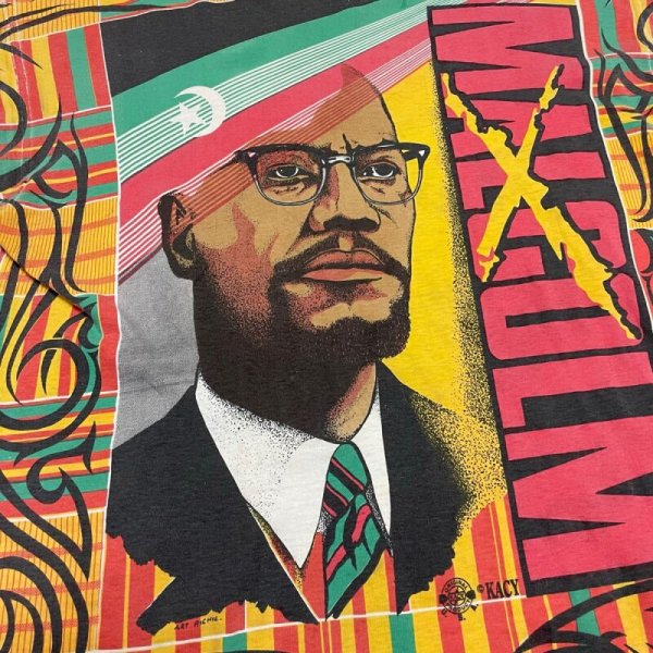 画像6: 80's ”MALCOLM X”　Tee SHIRTS (6)