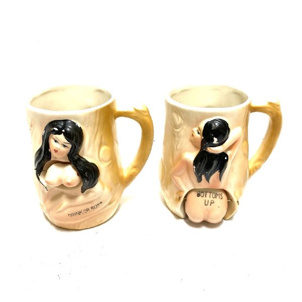 画像11: 50's "DRINK OR BUST"  MUG CUP (11)