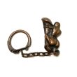 画像2: 50's〜 DEAD STOCK　"PENIS & SEXY NUDE LADY"　BRASS CHARM (2)