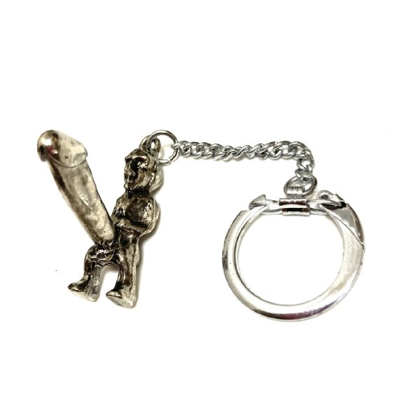 画像1: 60's DEAD STOCK　"BIG PENIS OF NATIVE AMERICAN"　CHARM (1)