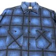 画像6: 50's "PENNEYS"　HOMBRE CHECK PATTERN　COTTON FLANNEL SHIRTS　マチ付き (6)