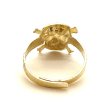 画像7: 50's DEAD STOCK　SKULL ＆ CROSSBONES　TOY RING 　（RED EYES） (7)