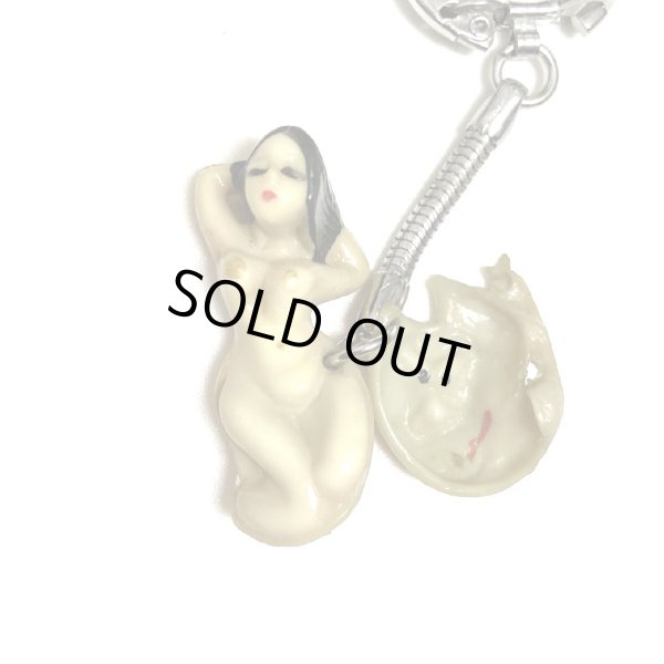 画像5: 60's DEAD STOCK　"NUDE & PEEPING GUY in THE MERMAID"　CHARM (5)