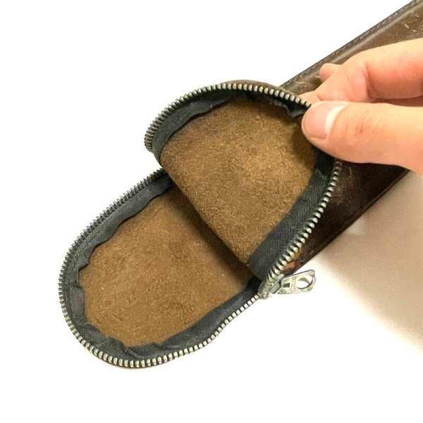 画像12: 20's LEATHER TOOL CASE　with just "HOOKLESS" FASTENER (12)