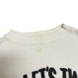 画像6: 50's VINTAGE　SWEAT SHIRTS　with GOOD しみ込み PRINTED　"HEY LET'S TWIST"　 (6)