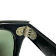 画像16: 70's "B&L RAYBAN"  「WAYFARER 1 」 BLACK    with CASE (16)