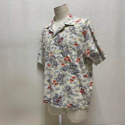 画像2: 50’s VAN HEUSEN COTTON HAWAIIAN SHIRTS