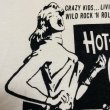 画像6: 70's "HOT ROD GIRL"　PRINTED RINGER Tee SHIRTS (6)