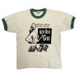 画像1: 70's "HOT ROD GIRL"　PRINTED RINGER Tee SHIRTS (1)