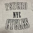 画像15: 80's 「PSYCHO CYCLES NYC」　PRINTED Tee SHIRTS (15)