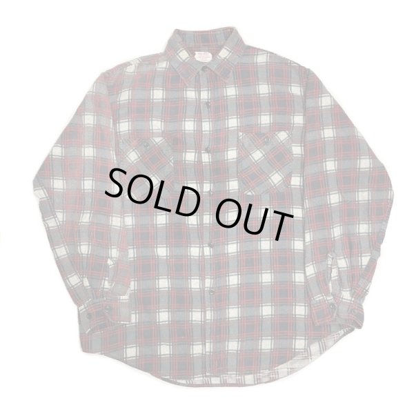 画像1: 60's "BIG MAC"　PRINTED LIGHT FLANNEL SHIRTS (1)