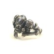 画像3: around 50's   ”9 SKULLS & 2 SNAKES”   motif 　SILVER RING (3)