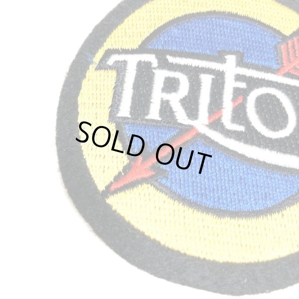 画像4: around 70's DEAD STOCK "TRITON"  MOTORCYCLE  PATCH (4)