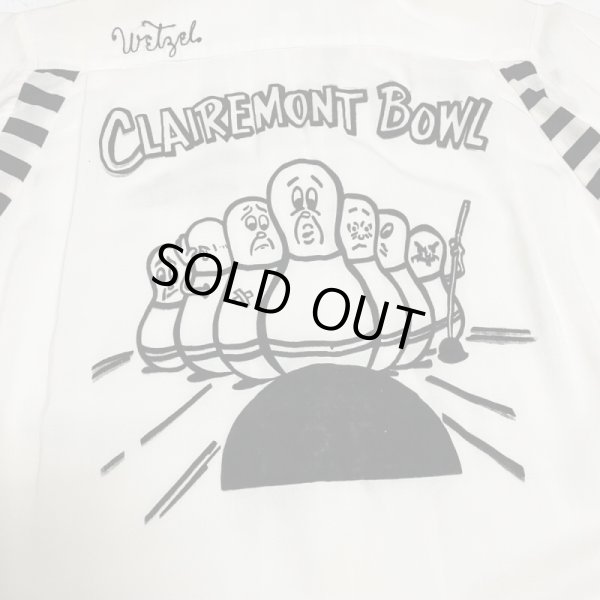 画像12: 〜60’s　BOWLING SHIRTS　with　Good FLOCK PRINTED !! (12)