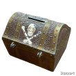 画像12: 50's "E.J.KAHN CO."　METAL　PIGGY BANK　WITH　SKULL & CROSSBONES　AND　PIRATES　WITH　OLD　PINS　very collectable !! (12)
