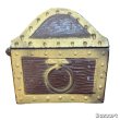 画像9: 50's "E.J.KAHN CO."　METAL　PIGGY BANK　WITH　SKULL & CROSSBONES　AND　PIRATES　WITH　OLD　PINS　very collectable !! (9)