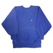 画像1: 90's CHAMPION REVERSE WEAVE SWEAT SHIRTS  BLUE  XL (1)