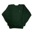 画像1: 90's CHAMPION REVERSE WEAVE SWEAT SHIRTS　DARK GREEN (1)