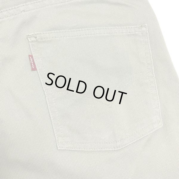 画像15: 60's ”LEVI'S 519 K”　PIQUE　PANTS　W30 × L26 (15)