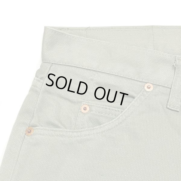 画像11: 60's ”LEVI'S 519 K”　PIQUE　PANTS　W30 × L26 (11)