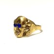 画像2: 50's DEAD STOCK　SKULL ＆ CROSSBONES　BRASS TOY RING (2)