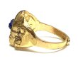 画像7: 50's DEAD STOCK　SKULL ＆ CROSSBONES　BRASS TOY RING (7)