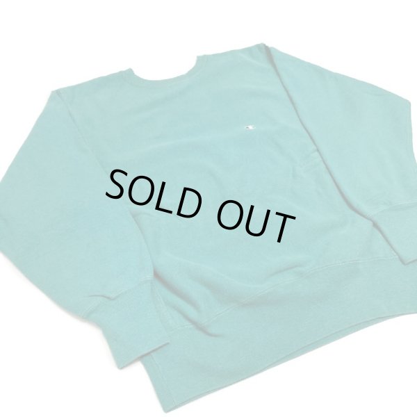 画像2: 90's CHAMPION REVERSE WEAVE SWEAT SHIRTS　LIGHT GREEN　L (2)