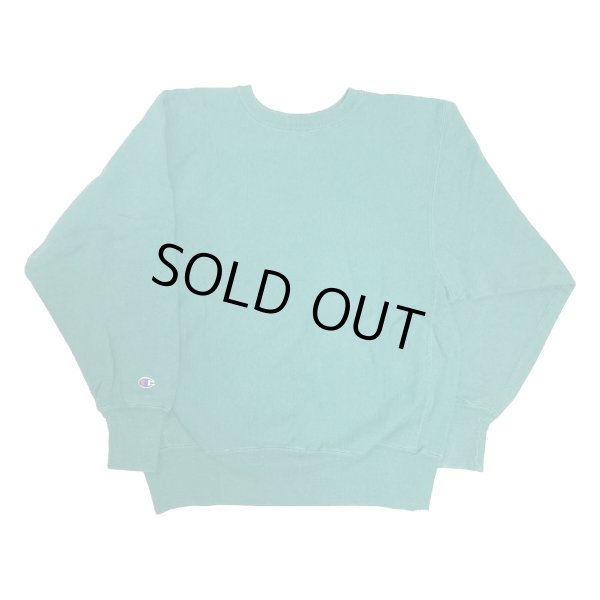 画像3: 90's CHAMPION REVERSE WEAVE SWEAT SHIRTS　LIGHT GREEN　L (3)