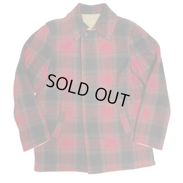 画像1: 50's "CHIPPEWA"　COTTON TWILL × CHECKED WOOL　REVERSIBLE　FULL ZIP.　JACKET (1)