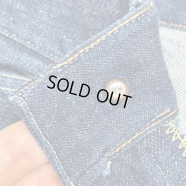 画像11: early 40's "1942's〜1945's”　"W.W.2"　「大戦MODEL」　”J.C.PENNEY”　「FOREMOST」　DENIM PANTS　with LEATHER PATCH　MINT CONDITION　W32 × L32 (11)