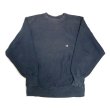 画像1: late 80's CHAMPION REVERSE WEAVE SWEAT SHIRTS　DARK NAVY　L (1)