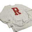 画像2: 90's CHAMPION REVERSE WEAVE SWEAT SHIRTS　WITH BOTH SIDES しみこみPRINTED　”R” (2)