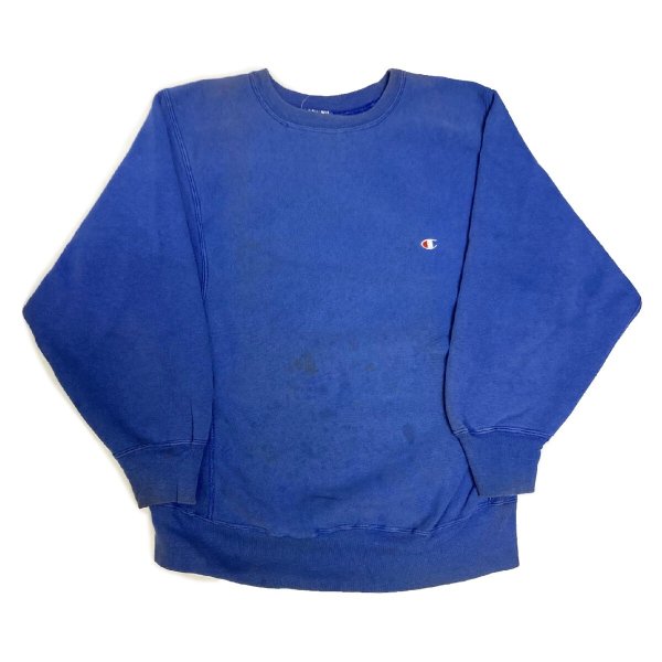 画像1: 80's CHAMPION REVERSE WEAVE SWEAT SHIRTS　SOFT BLUE (1)