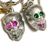 画像10: 60's DEAD STOCK　SKULL　AND　SKULL ＆ CROSSBONES　CHARM　7ps. SET (10)