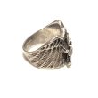 画像4: around 60's ”SKULL & WINGS”　SILVER RING (4)