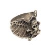 画像3: around 60's ”SKULL & WINGS”　SILVER RING (3)