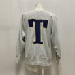 画像16: 90's CHAMPION REVERSE WEAVE SWEAT SHIRTS　WITH BOTH SIDES PRINTED　”T” (16)