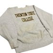 画像4: 90's CHAMPION REVERSE WEAVE SWEAT SHIRTS　WITH BOTH SIDES PRINTED　”T” (4)