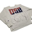 画像2: 90's CHAMPION REVERSE WEAVE SWEAT SHIRTS　WITH BOTH SIDES PRINTED　”USB” (2)