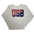 画像1: 90's CHAMPION REVERSE WEAVE SWEAT SHIRTS　WITH BOTH SIDES PRINTED　”USB” (1)