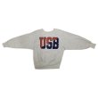 画像7: 90's CHAMPION REVERSE WEAVE SWEAT SHIRTS　WITH BOTH SIDES PRINTED　”USB” (7)