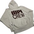 画像2: 90's CHAMPION REVERSE WEAVE SWEAT SHIRTS　WITH HOODED　AND BOTH SIDES PRINTED　”WPI CREW” (2)