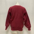 画像13: 90's CHAMPION REVERSE WEAVE SWEAT SHIRTS　WINE RED　L　 (13)