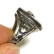 画像10: 50's "HORSE SHOE and HORSE"　motif　SILVER RING (10)