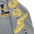 画像8: 50's ALL MELTON  BASEBALL JACKET (8)