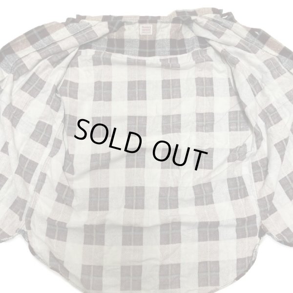 画像18: 50's "PENNEY'S" PRINTED LIGHT COTTON FLANNEL SHIRTS (18)