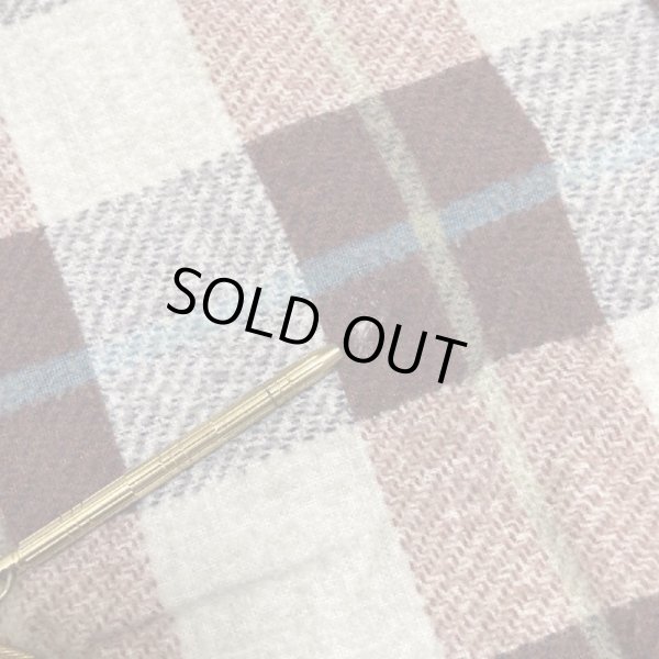 画像14: 50's "PENNEY'S" PRINTED LIGHT COTTON FLANNEL SHIRTS (14)