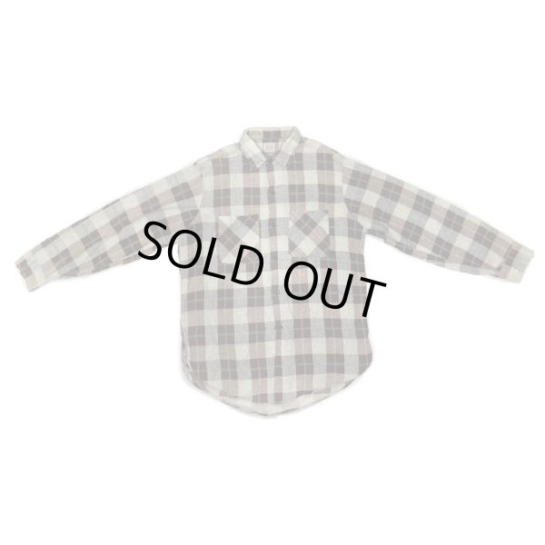画像19: 50's "PENNEY'S" PRINTED LIGHT COTTON FLANNEL SHIRTS (19)
